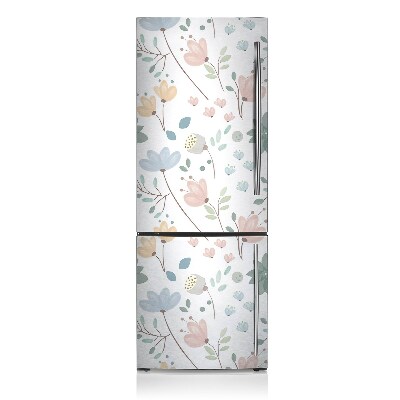 Magnetic fridge cover Spring flowers