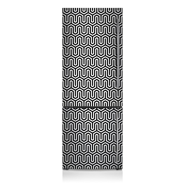 Magnetic fridge cover Geometric pattern