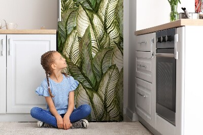 Magnetic fridge cover Monstera