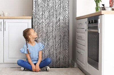 Magnetic fridge cover Herringbone