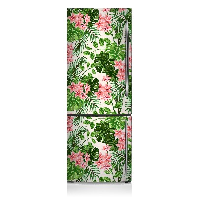 Magnetic fridge cover Hibiscus