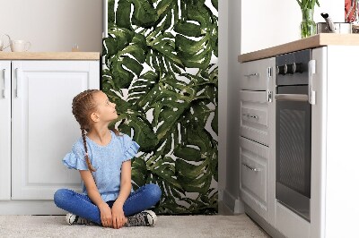 Magnetic fridge cover Monster leaf