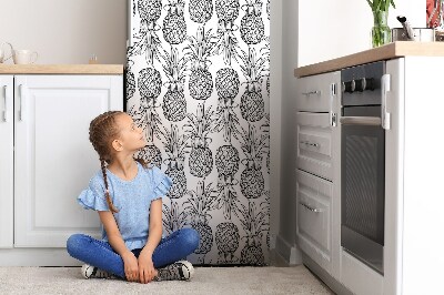 Magnetic fridge cover Pineapple