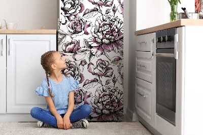 Magnetic fridge cover Roses