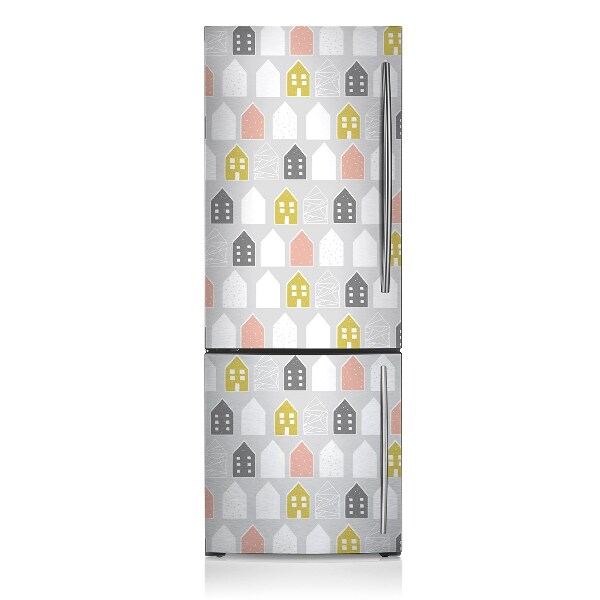 Magnetic fridge cover Scandinavian pattern