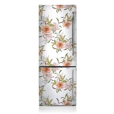 Magnetic fridge cover Spring flowers