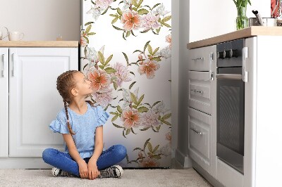 Magnetic fridge cover Spring flowers