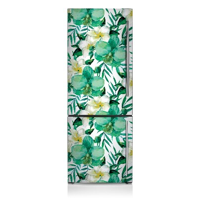 Magnetic fridge cover Pastel flowers