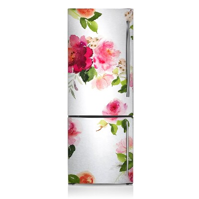 Magnetic fridge cover Spring flowers