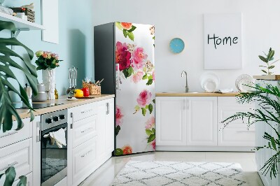 Magnetic fridge cover Spring flowers