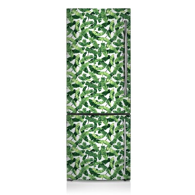 Magnetic fridge cover Tropical leaf