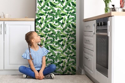 Magnetic fridge cover Tropical leaf