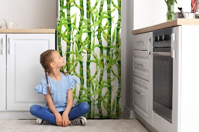 Magnetic fridge cover Bamboo