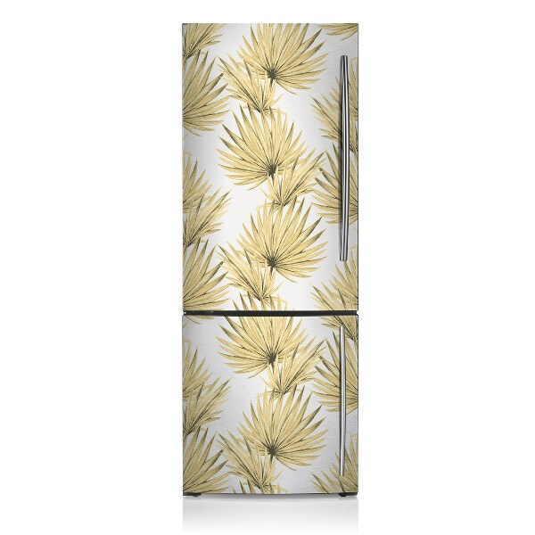 Magnetic fridge cover Tropical leaves