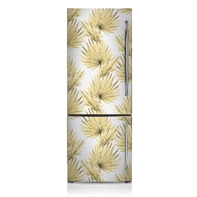 Magnetic fridge cover Tropical leaves