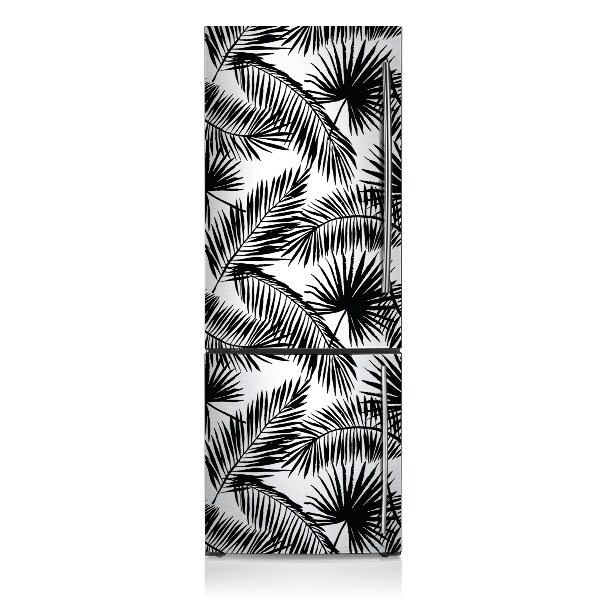 Decoration fridge cover Exotic leaves