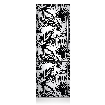 Decoration fridge cover Exotic leaves