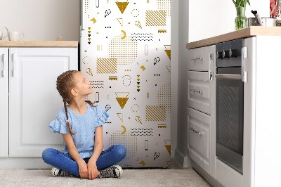 Decoration fridge cover Numbers in the world