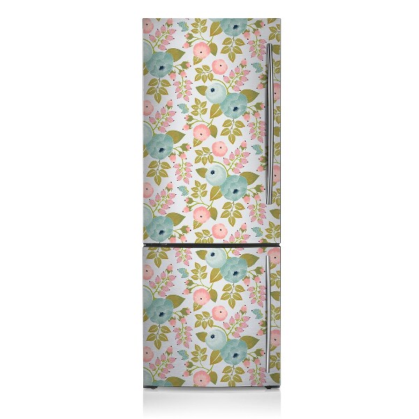 Decoration fridge cover Spring flowers