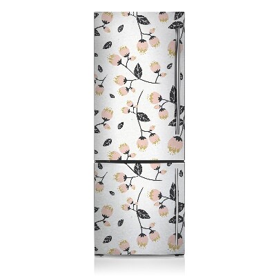 Decoration fridge cover Spring flowers