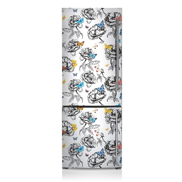 Decoration fridge cover Butterflies