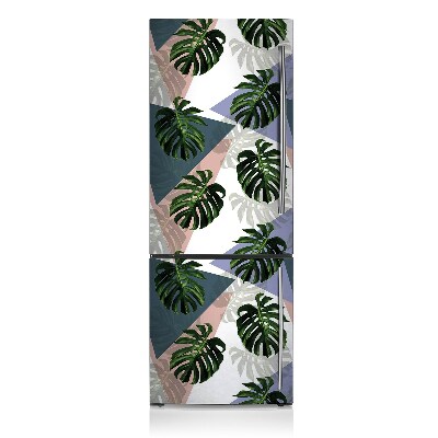 Decoration fridge cover Monster's deciduous motif