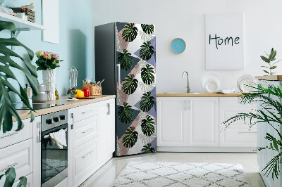 Decoration fridge cover Monster's deciduous motif