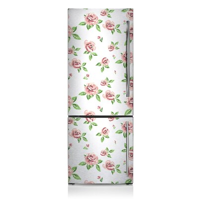 Decoration fridge cover Pastel flowers