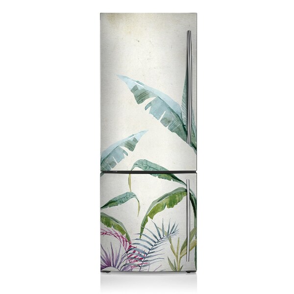 Decoration fridge cover Jungle vegetation