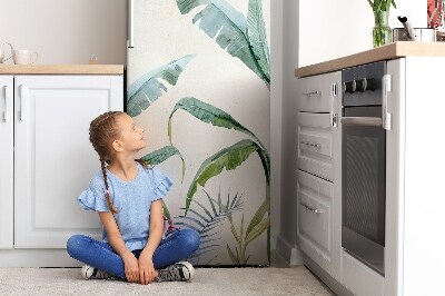 Decoration fridge cover Jungle vegetation