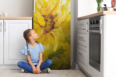 Decoration fridge cover Sunflowers