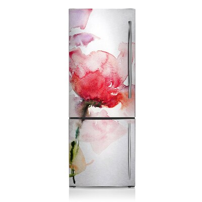 Decoration fridge cover Watercolor