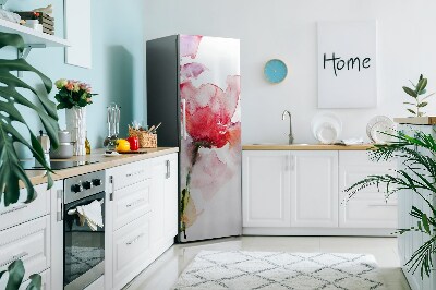 Decoration fridge cover Watercolor