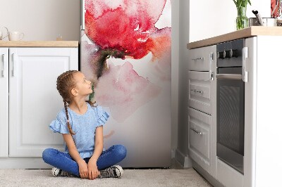 Decoration fridge cover Watercolor