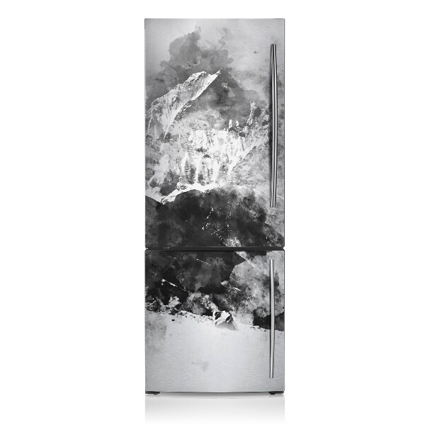 Decoration fridge cover Abstract mountain landscape