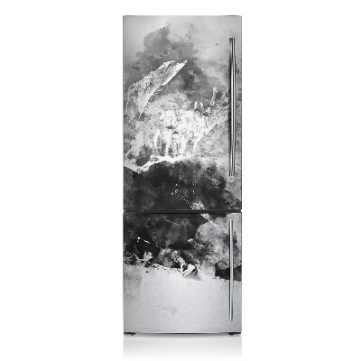 Decoration fridge cover Abstract mountain landscape