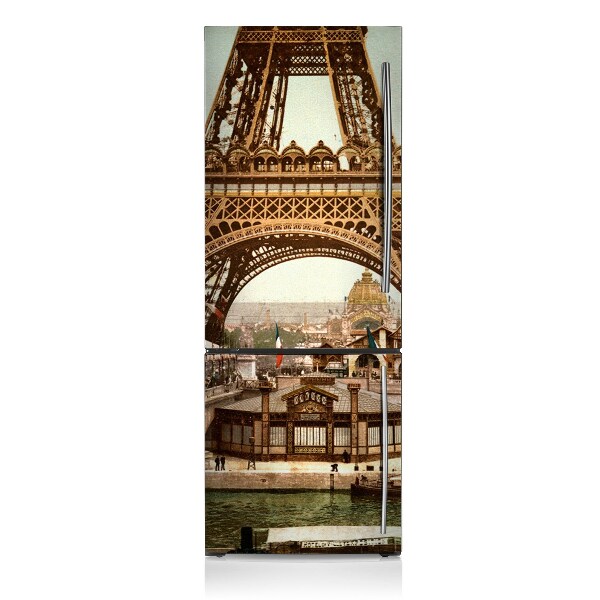 Decoration fridge cover Eiffel tower