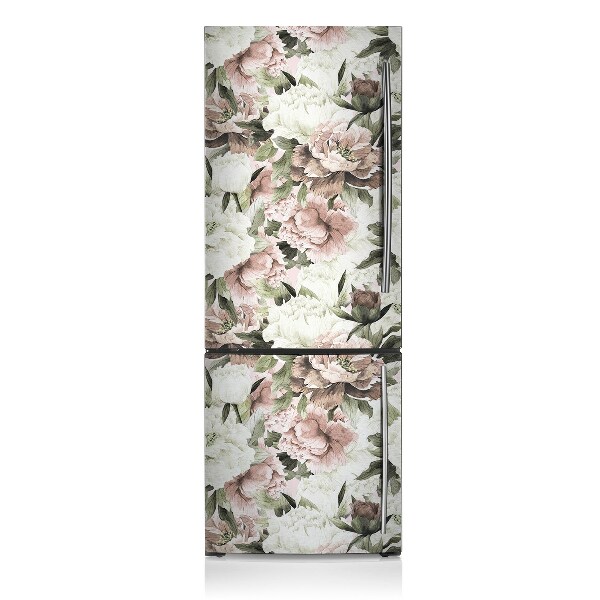 Decoration fridge cover Various bouquets