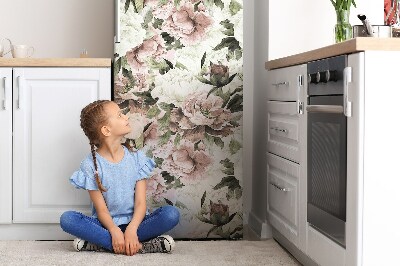 Decoration fridge cover Various bouquets