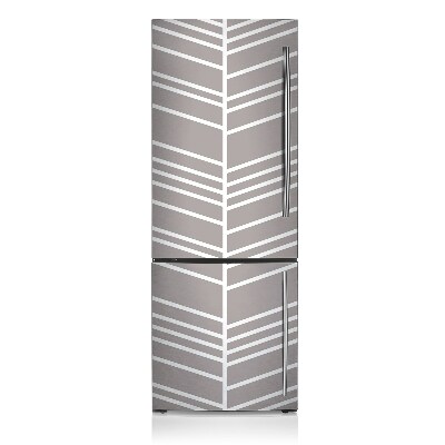 Decoration fridge cover Flackl pattern