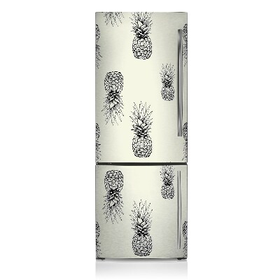 Decoration fridge cover Pineapple pattern