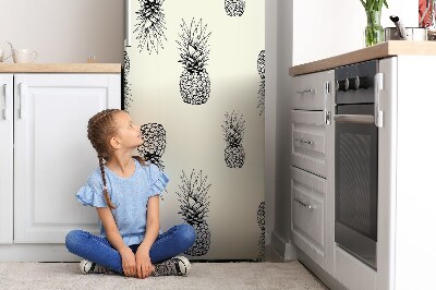 Decoration fridge cover Pineapple pattern