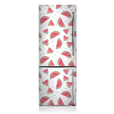 Decoration fridge cover Rain with watermelon