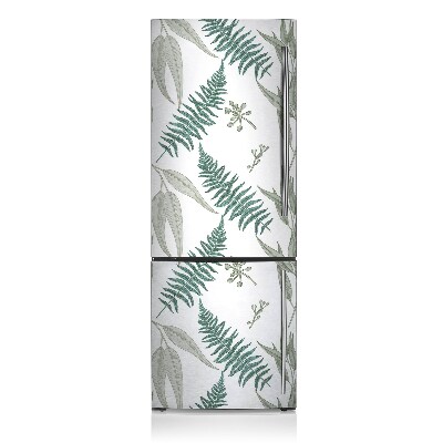 Decoration fridge cover Fern