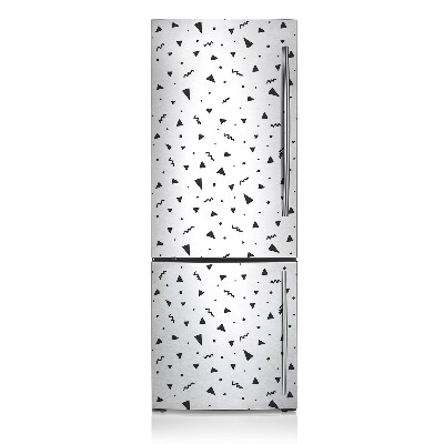 Decoration fridge cover Geometric figures