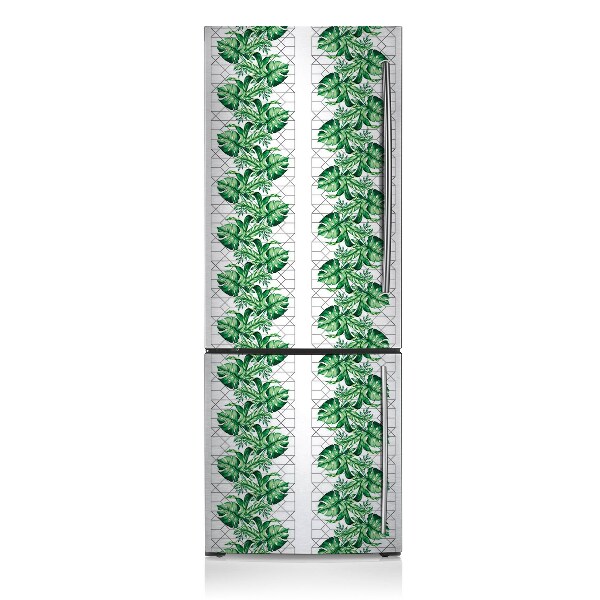 Decoration fridge cover Geometric lines