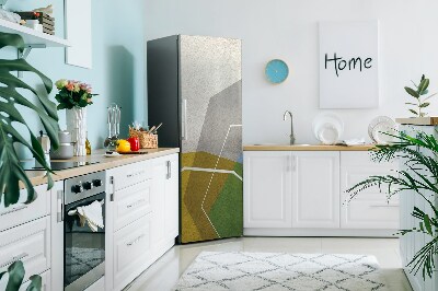 Decoration fridge cover Geometric figures