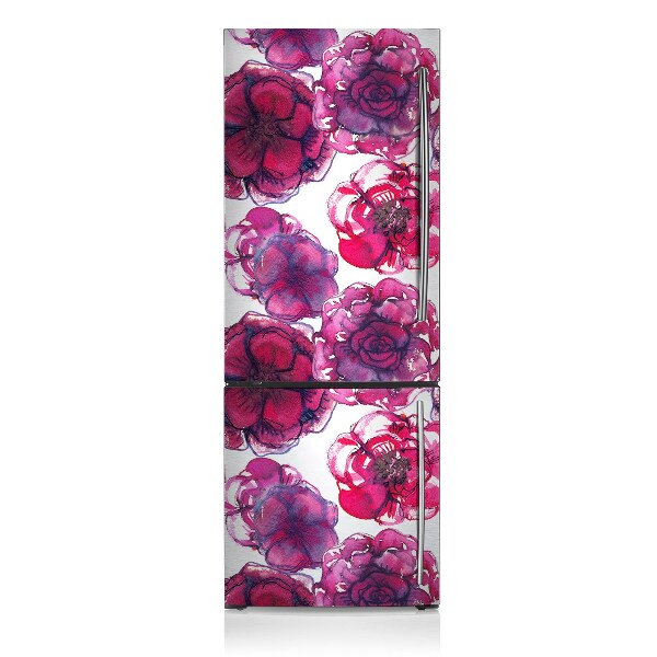 Magnetic fridge cover Red roses