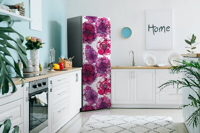 Magnetic fridge cover Red roses