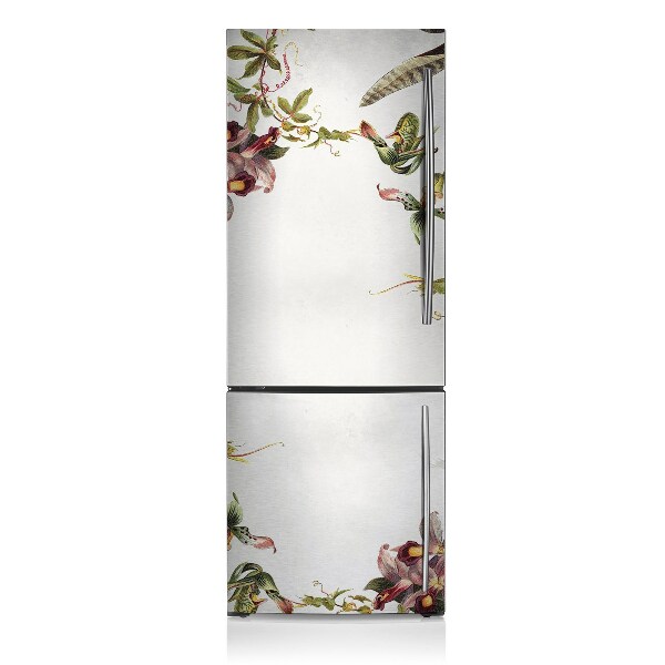 Magnetic fridge cover Exotic flora